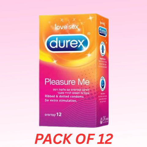 DUREX PLEASURE ME PACK OF 12