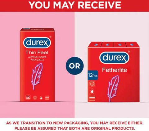 Durex Fetherlite 12 Ultra Fine Condoms (With Private Packing 🔞)