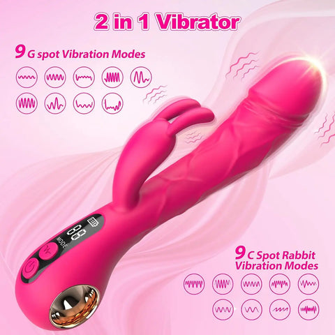 Sale Share :  10-band Retractable Vibrating AV Wand Luxurious Shape Soft Touch G-spot 100% Waterproof Clitoral.