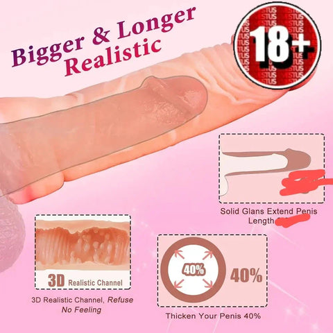 Penis Extender Sleeve for bigger size 8