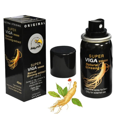 Super Viga 990000 Delay Spray With Natural Ginseng Extract