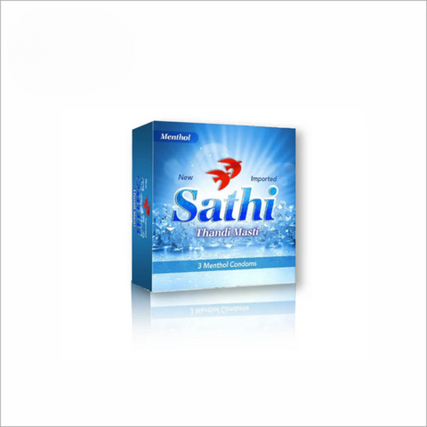 New Sathi Menthol (Thandi Masti) imported Condom (With Private Packing 🔞