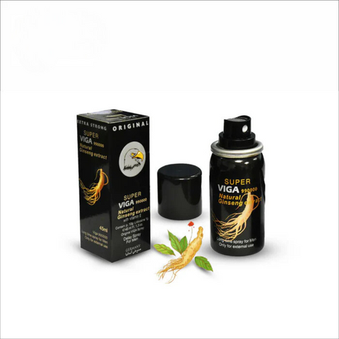 Super Viga 990000 Natural Ginseng Extract Long Time Spray For Men (45 ml)