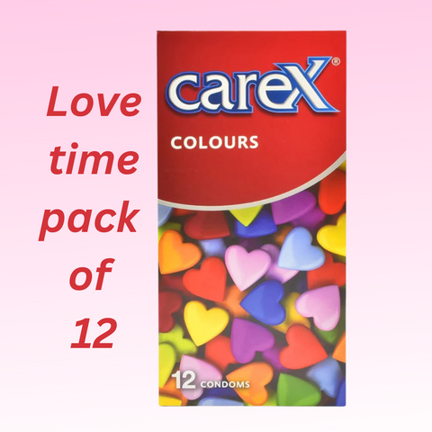 Carex Colours Condoms 12 Piece